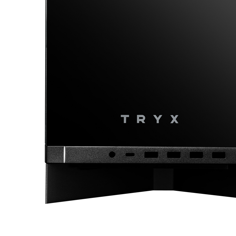 TRYX LUCA L70 Black Black 270° Panoramic Mid-tower E-ATX PC Case CA-TL70B 