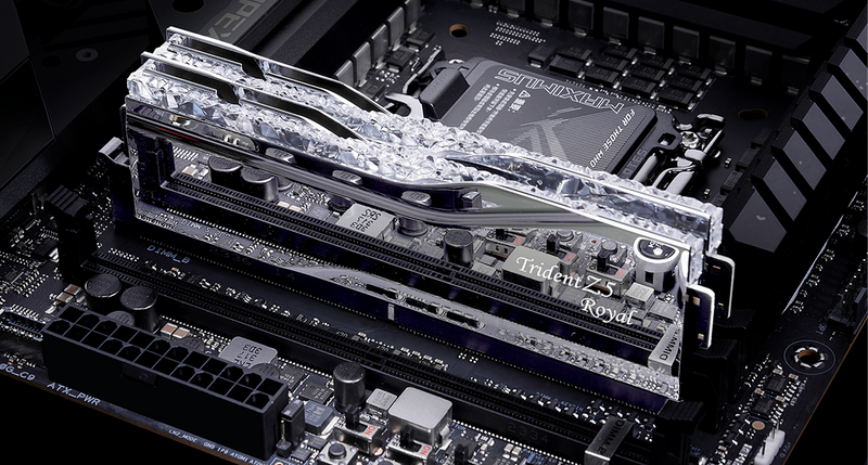 G.SKILL 48GB Kit (2x24GB) Trident Z5 ROYAL RGB Silver 銀色 F5-8000J4048F24GX2-TR5S DDR5 8000MHz CL40 Memory