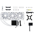 TRYX PANORAMA ARGB 360 White 白色 360mm AMOLED 曲面螢幕水冷散熱器 TH-TPUN36W