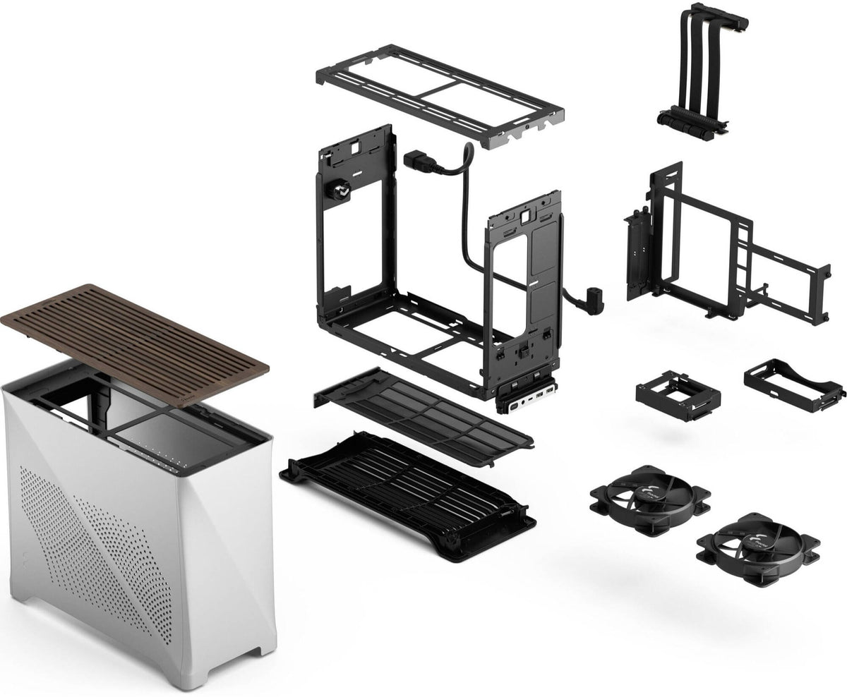 Fractal Design Era 2 Silver Mini-ITX Case FD-C-ERA2N-01