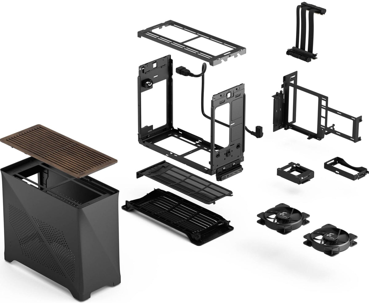 Fractal Design Era 2 Charcoal Gray Mini-ITX Case FD-C-ERA2N-02
