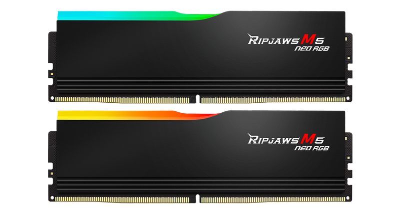 G.SKILL 32GB Kit (2x16GB) Ripjaws M5 Neo RGB Black 黑色 F5
