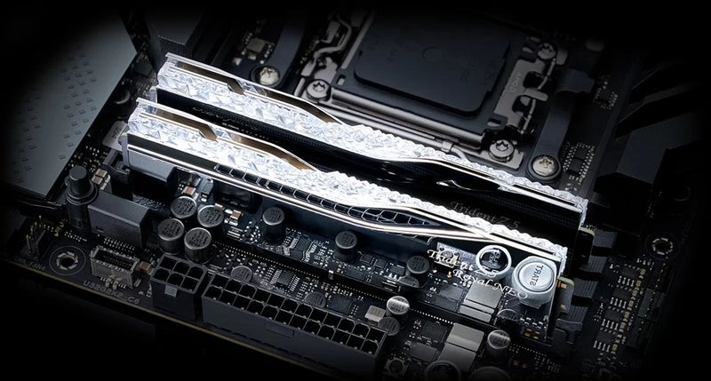 G.SKILL 64GB Kit (2x32GB) Trident Z5 ROYAL Neo RGB Silver 銀色 F5-6000J3036G32GX2-TR5NS DDR5 6000MHz Memory (AMD EXPO)