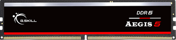 G.SKILL Aegis Gaming 16GB (1x16GB) DDR5 6000MHz F5-6000J3636F16GX1-IS Memory Support Intel XMP 3.0 / AMD EXPO