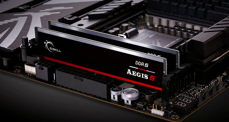 G.SKILL Aegis Gaming 16GB (1x16GB) DDR5 6000MHz F5-6000J3636F16GX1-IS Memory Support Intel XMP 3.0 / AMD EXPO