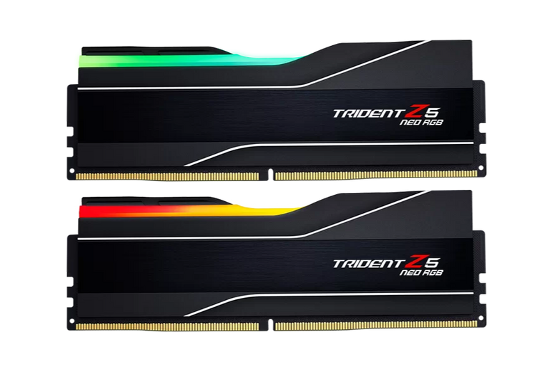 G.SKILL 32GB Kit (2x16GB) Trident Z5 Neo RGB Black F5-6000J3038F16GX2-TZ5NR DDR5 6000MHz Memory (AMD EXPO)