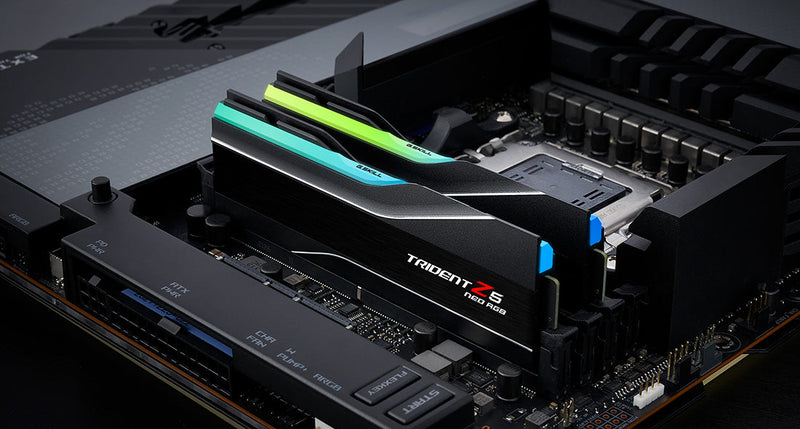 G.SKILL 48GB Kit (2x24GB) Trident Z5 Neo RGB Black 黑色 F5-6400J3239F24GX2-TZ5NR DDR5 6400MHz CL32 Memory (AMD EXPO)