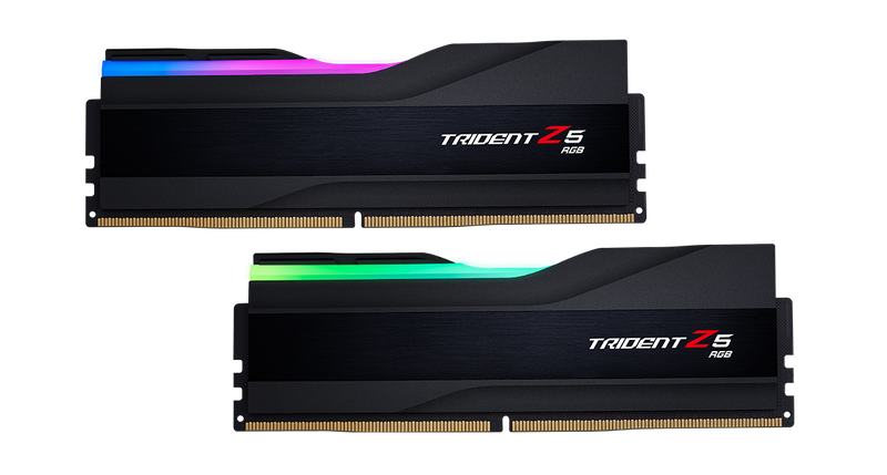 G.SKILL 48GB Kit (2x24GB) Trident Z5 RGB Black 黑色 F5-8000J4048E24GX2-TZ5RK DDR5 8000MHz CL40 Memory