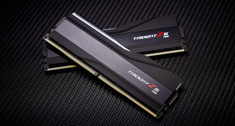 G.SKILL 48GB Kit (2x24GB) Trident Z5 RGB Black 黑色 F5-8000J4048E24GX2-TZ5RK DDR5 8000MHz CL40 Memory