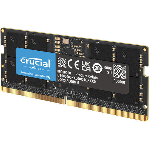 Crucial DDR5 SODIMM 64GB (1x64GB) DDR5 5600MHz CT64G56C46S5 Memory