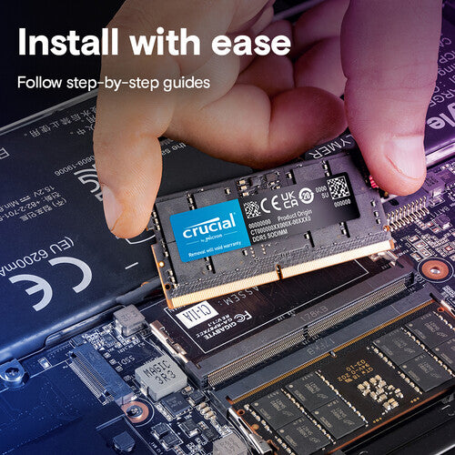 Crucial DDR5 SODIMM 64GB (1x64GB) DDR5 5600MHz CT64G56C46S5 Memory