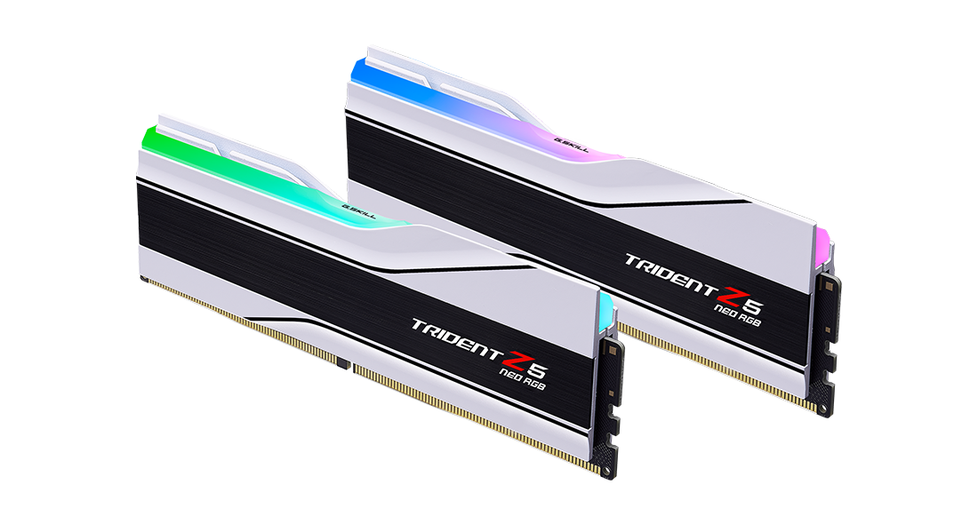 G.SKILL 48GB Kit (2x24GB) Trident Z5 Neo RGB White 白色F5