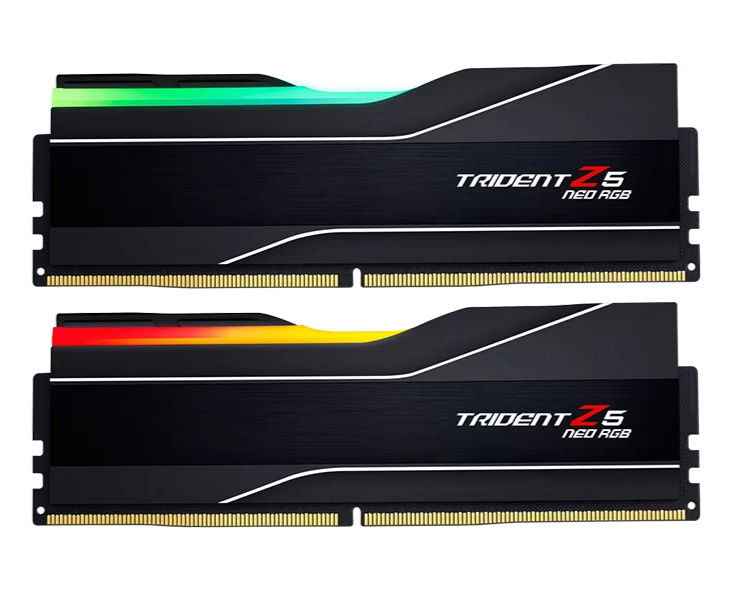 G.SKILL 128GB Kit (2x64GB) Trident Z5 Neo RGB Black 黑色 F5-6000J3444F64GX2-TZ5NR DDR5 6000MHz Memory (AMD EXPO)