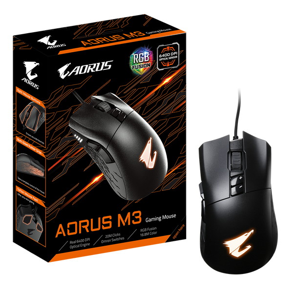 GIGABYTE Aorus M3 Optical Gaming Mouse