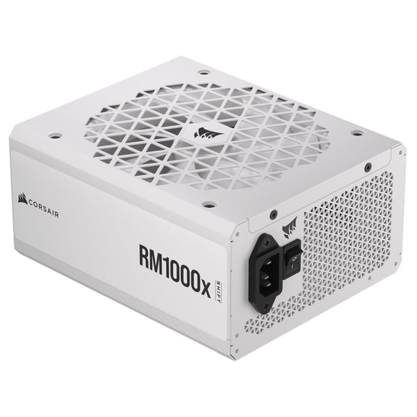 CORSAIR 1000W RM1000X-SHIFT WHITE White ATX3.0 80Plus Gold Full Modular Power Supply (CP-9020275-UK)