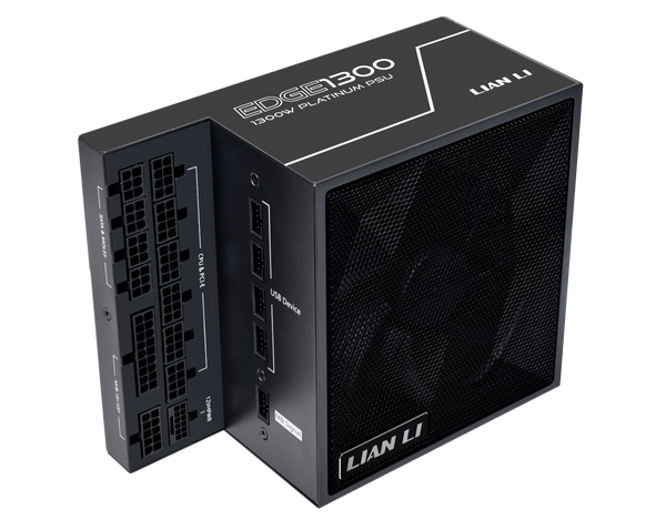 LIAN LI EDGE 1300W Black 黑色 ATX 3.1 80 Plus Platinum Full Modular Power Supply (EG1300)