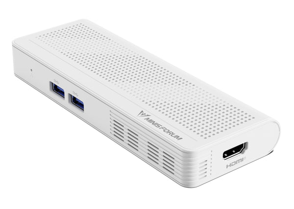 Minisforum CS-MFS100 S100 Palm Size Mini PC (Intel Processor N100 / 8GB LPDDR5 Ram / 256GB SSD / Windows 11 Home)