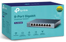 TP-Link TL-SG108 8 Ports Gigabit Ethernet Desktop Steel Case Switch