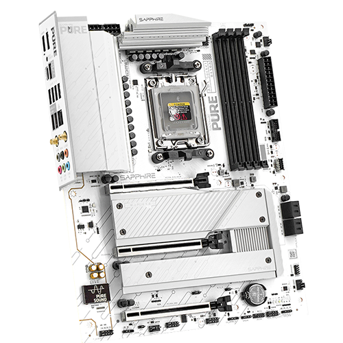 SAPPHIRE PURE B850A WIFI 7 DDR5,Socket AM5 ATX Motherboard