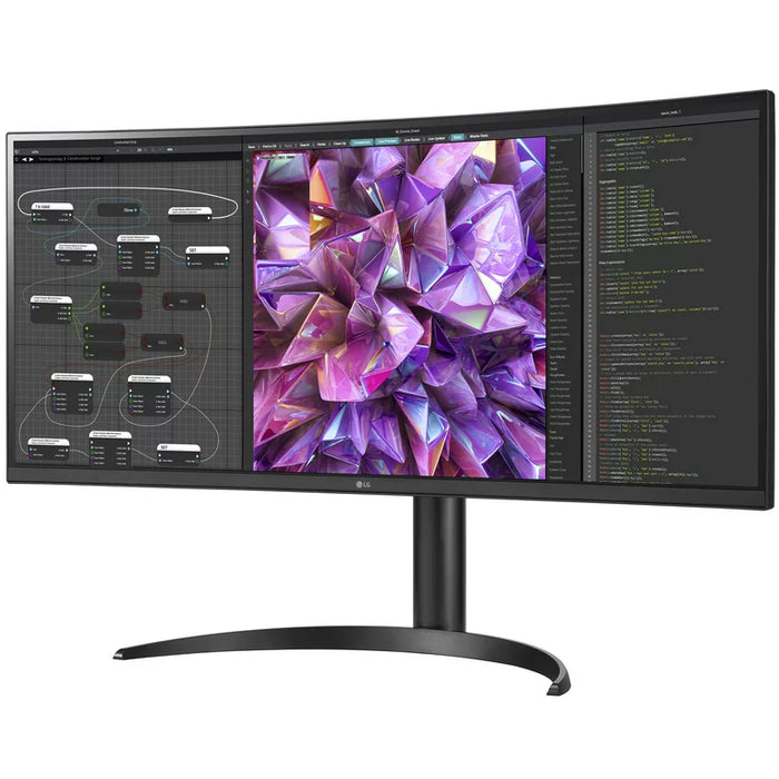 【ほぼ新品】34WQ75C-B LG 34型 UWQHD曲面ディスプレイ 34 吋21:9 UltraWide™ QHD 弧形顯示器- 34WQ75C-B | LG HK