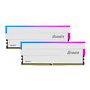 Biwin 48GB Kit (2x24GB) Black Opal DW100 BXL54860DW1-D28FW RGB White 白色 DDR5 6000MHz CL28 UDIMM Memory (RM-BD5D48W)