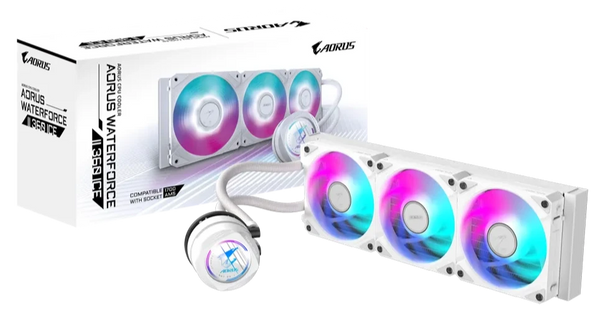 GIGABYTE AORUS WATERFORCE II 360 ICE ARGB 360mm Liquid CPU Cooler