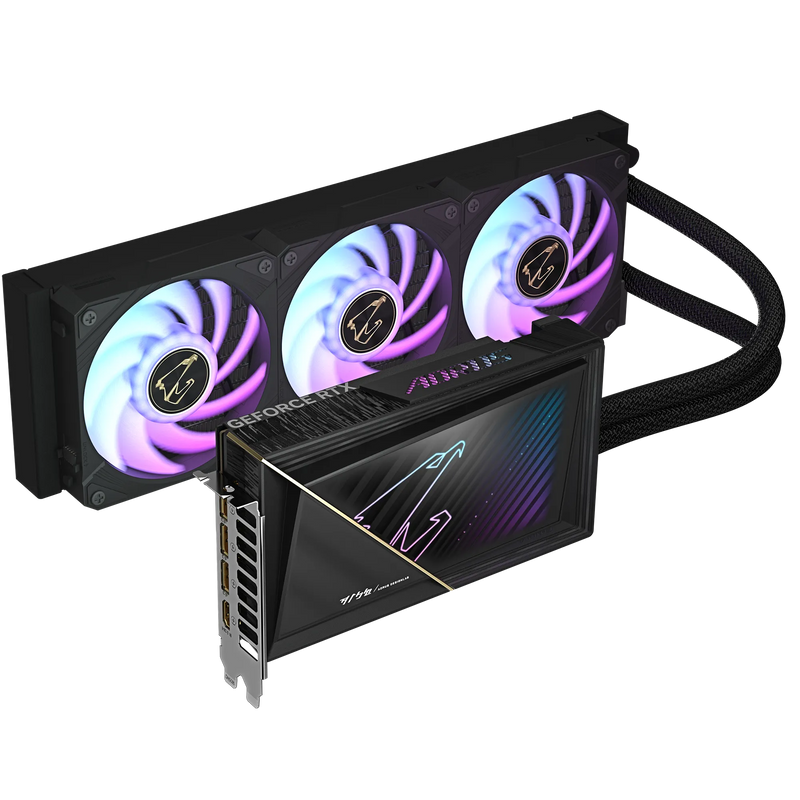 GIGABYTE GeForce RTX 5080 AORUS XTREME WATERFORCE 16GB GDDR7 (GV-N5080AORUSX W-16GD)