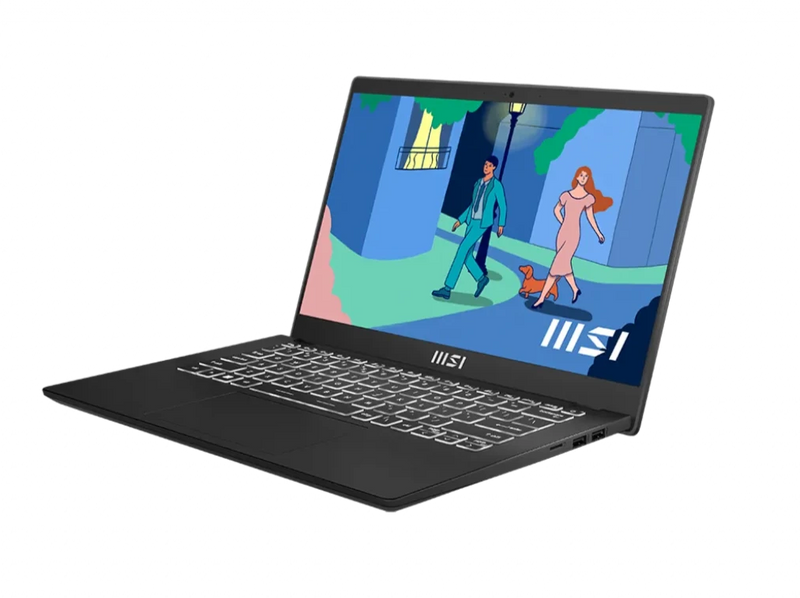 MSI Modern 14 C12MO 14" Classic Black 黑色 i3-1215U/8GB/512GB/Intel UHD/Win11 Home ‎輕薄商務文書筆記型電腦