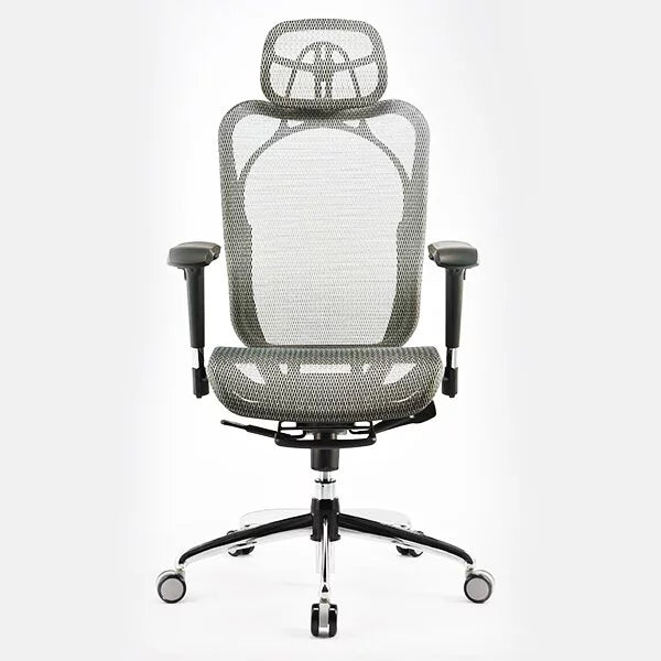 i-rocks T05 (matte silver gray) ergonomic mesh chair-GC-T05GR (direct delivery from agent)