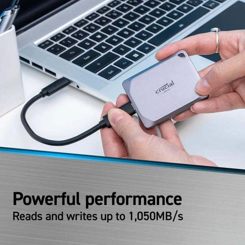 Crucial 2TB X9 USB 3.2 Gen 2 Portable SSD CT2000X9SSD9