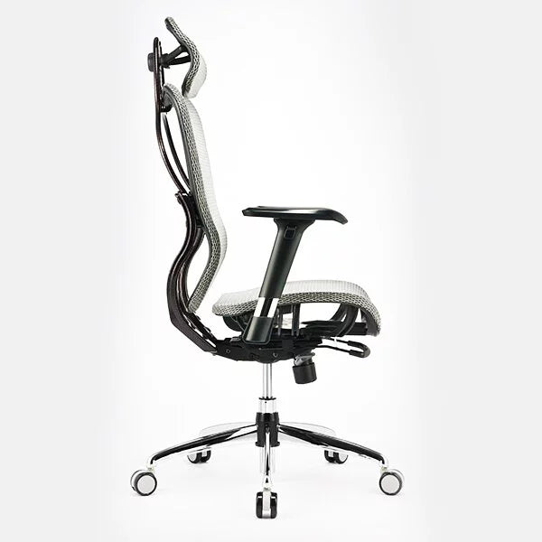 i-rocks T05 (matte silver gray) ergonomic mesh chair-GC-T05GR (direct delivery from agent)