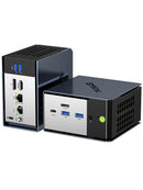 GMKtec CS-GEVOX1V EVO-X1 Mini PC (AMD Ryzen AI HX370 / 64GB DDR5 Ram / 1TB SSD / Windows 11 Pro)