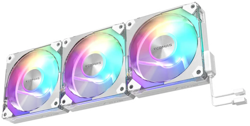 TCOMAS SJ-F700 3 in 1 ARGB White (TH-T703P+W) 機箱風扇套裝