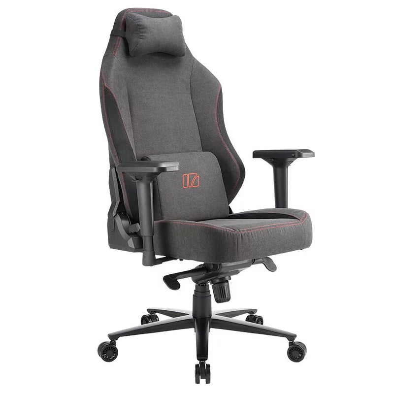 I-Rocks T09 (灰黑色) 防潑水布面電腦椅 - GC-T09 (代理直送)