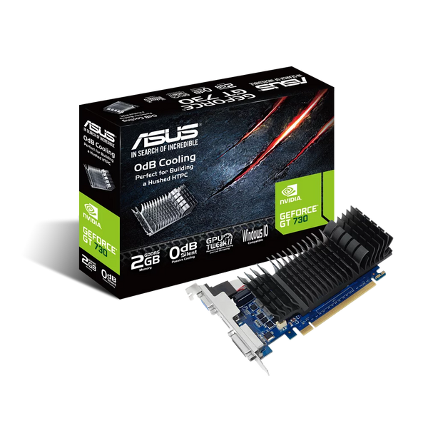 ASUS GeForce GT 730 2GB GDDR5  GT730-SL-2GD5-BRK (DI-E730SM2)