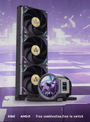 TCOMAS LX800 PRO 360mm Black CPU Liquid Cooler (TH-TLX803B)