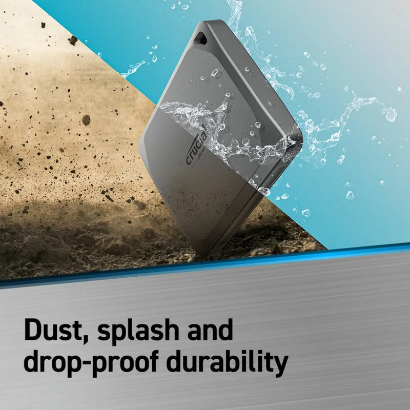 Crucial 2TB X9 USB 3.2 Gen 2 Portable SSD CT2000X9SSD9