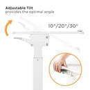 Brateck FWS07-1 (白色)升降辦公枱 (DK-FWS07) (代理直送)(不包安裝)