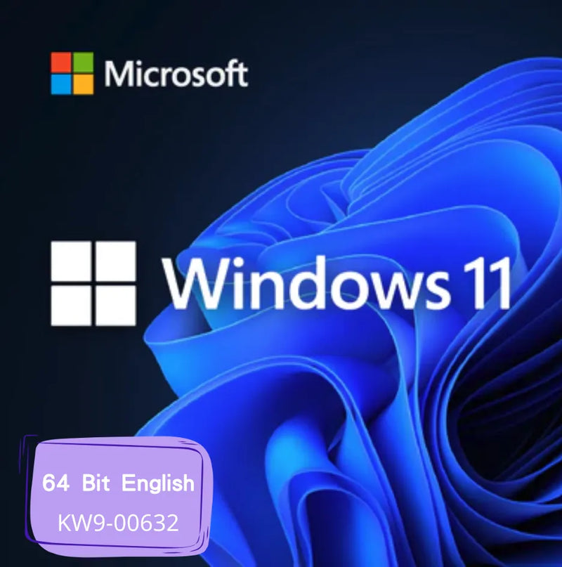 English Microsoft WINDOWS 11 Home 64Bit (OEM) KW9-00632