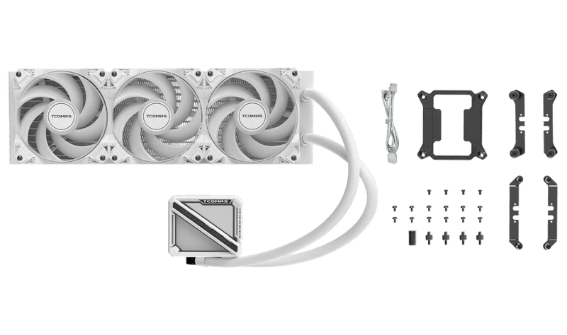TCOMAS SJ-A090 360mm ARGB White 白色 CPU Liquid Cooler (TH-TA0903W)