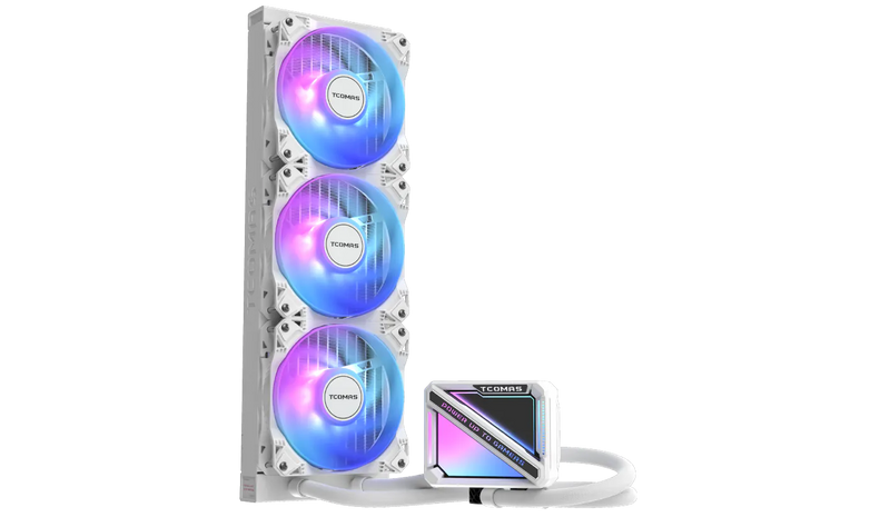 TCOMAS SJ-A090 360mm ARGB White 白色 CPU Liquid Cooler (TH-TA0903W)