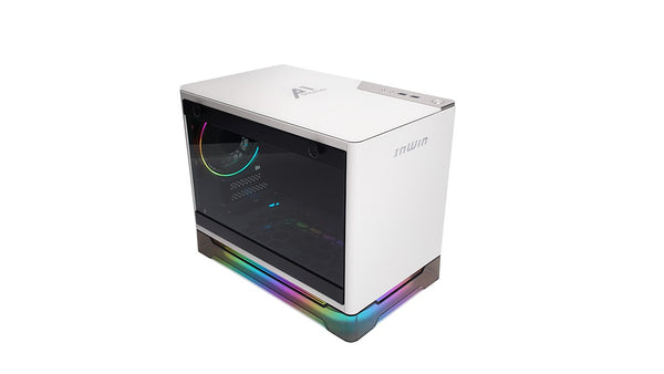 InWin A1 Prime White equipped with 750W gold certified power supply Mini-ITX Case IW-A1PRIME-WHITE 