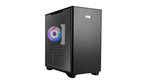 InWin A5 Black Black Tempered Glass ATX Case IW-CS-A5BLK-1AM120S 