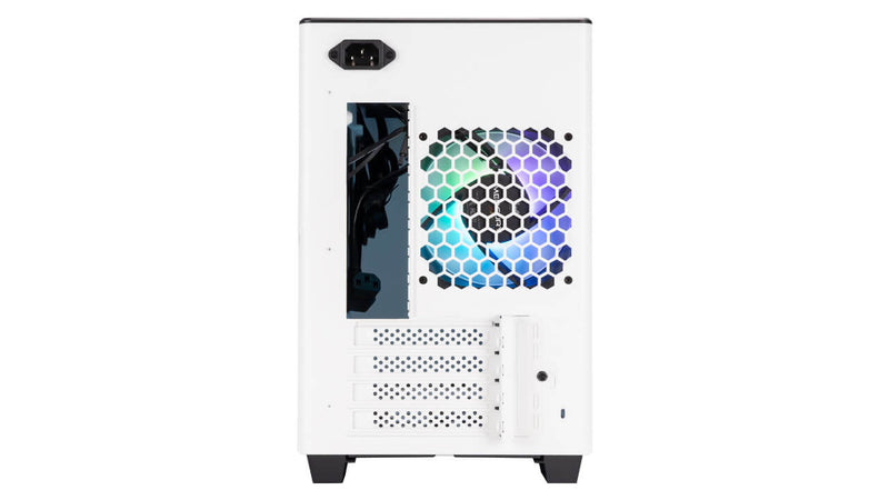 InWin A3 White White Tempered Glass Micro-ATX Case IW-CS-A3WHI-1AM120S 