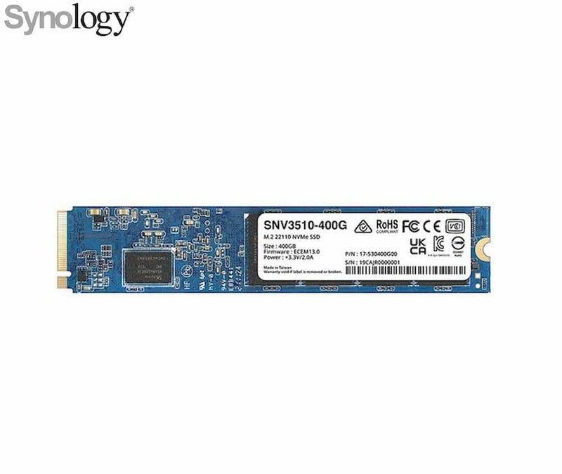 Synology 400GB SNV3510-400G Enterprise Series M.2 22110 PCIe Gen3 x4 SSD