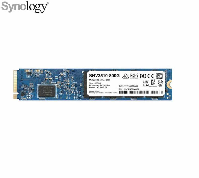 Synology 800GB SNV3510-800G M.2 22110 PCIe Gen3 x4 SSD