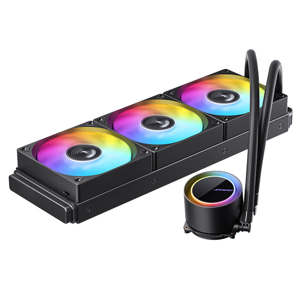 JONSBO TG-360 Black ARGB 360mm Liquid CPU Cooler TG360-BK