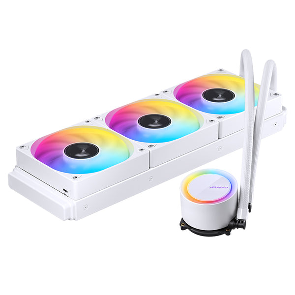 JONSBO TG-360 White White ARGB 360mm Liquid CPU Cooler TG360-WH