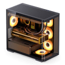 JONSBO D300 Black 黑色 無立柱曲面全景玻璃 MATX Case