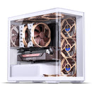JONSBO D300 White 白色 無立柱曲面全景玻璃 MATX Case